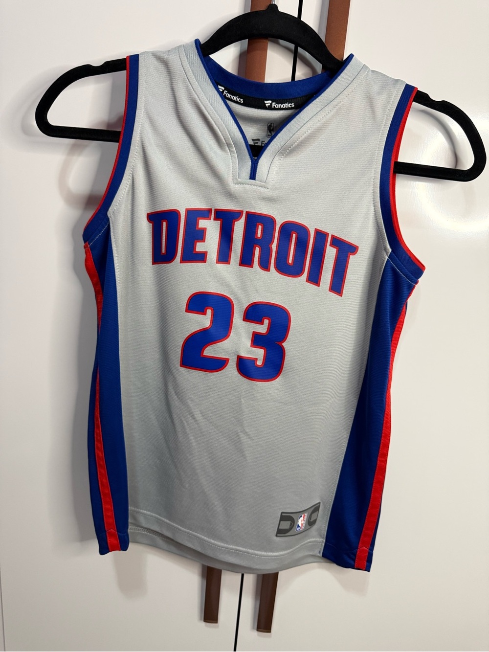 Fanatics Pistons Ivey #23 Youth size S Jersey